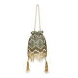 Chand Sage Green Potli | Made to Order