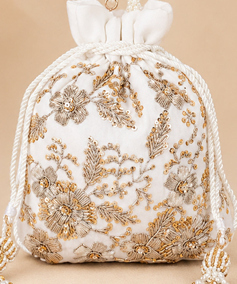 Maharani Potli | White