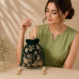 Maharani Potli | Green