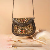 Sitara Multi Oxidized Mini Clutch