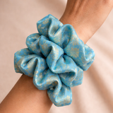 Banarasi Scrunchies | Blue