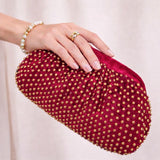 Jhankar Statement Bag | Pink