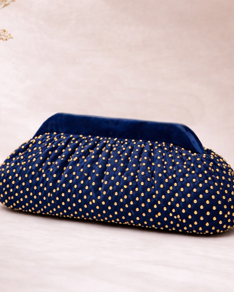 Jhankar Statement Bag | Blue