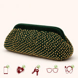 Jhankar Statement Bag | Green