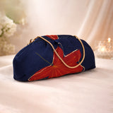 Aarzo Organza Batua| Blue