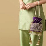 Gulab Purple Potli