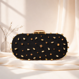 Ruby Black Clutch