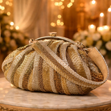 Golden-Silver Cutdana Batua