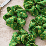 Banarasi Scrunchies | Green