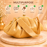 Golden Cutdana Batua Bag