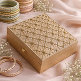 Three Rod Gold Bangle Trousseau | Made To Order