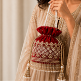 Gulab Red Potli