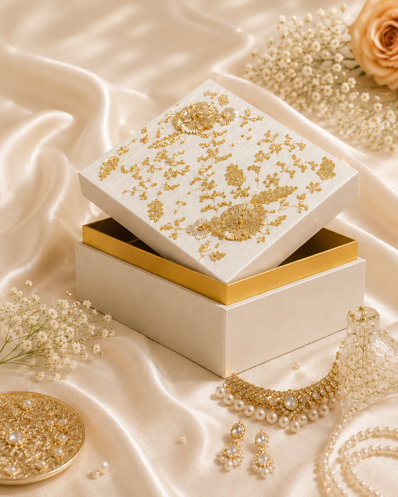 Bridal Ivory Kalire Box