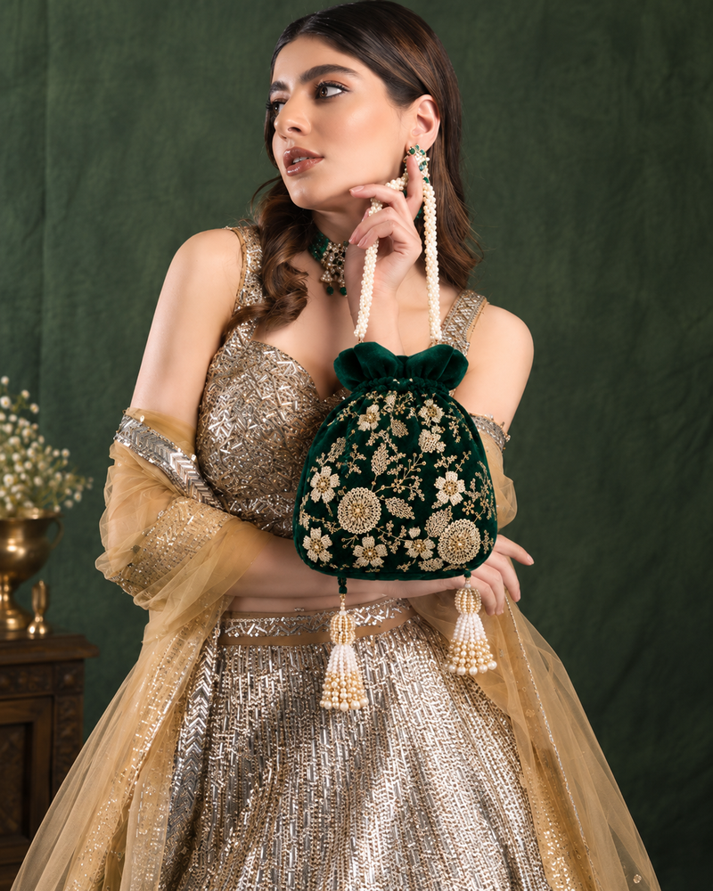 Maharani Potli | Green
