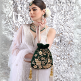 Maharani Potli | Green
