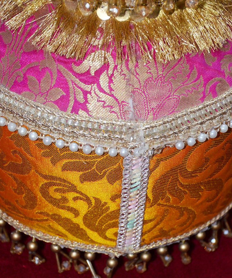 Pink & Gold Satrangi Jaago Matka