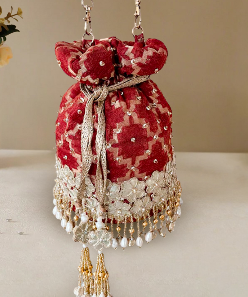 Kashi Crimson Potli