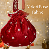 Raas Zardozi Red Potli