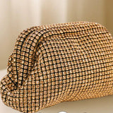 Zeenat Gold Bag