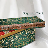 Banarasi Green Bangle Choora Box - ArtFlyck
