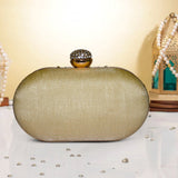 Capsule Zari Clutch | Golden - ArtFlyck