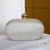 Capsule Zari Clutch | Off White - ArtFlyck