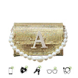 Dazzle Alphabeto - Gold - ArtFlyck