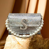 Dazzle Alphabeto - Silver - ArtFlyck