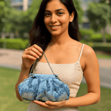 Denim Batua | Blue - ArtFlyck