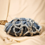 Denim Batua | Fur - ArtFlyck