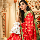 Gulaab Embellished Potli - ArtFlyck