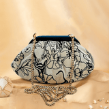 Jacquard Floral Batua - ArtFlyck