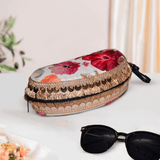 Modal Sunglasses Case | Pink Bloom - ArtFlyck