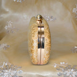 Naaz Banarasi Clutch | Gold - ArtFlyck