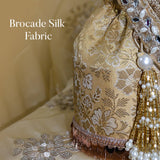 Naaz Banarasi Potli | Gold - ArtFlyck