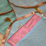 Suit / Saree Cover - Golden - Mint(Pack of 2) - ArtFlyck