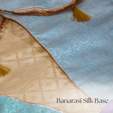 Suit / Saree Cover - Golden - Mint(Pack of 2) - ArtFlyck