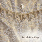 Suit / Saree Cover - Golden Pearl - ArtFlyck