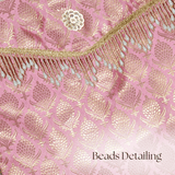 Suit / Saree Cover - Pink Pearl - ArtFlyck