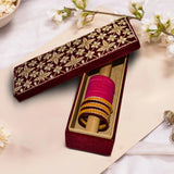 Alpine Red Bangle Choora Box - ArtFlyck