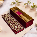 Alpine Red Bangle Choora Box - ArtFlyck
