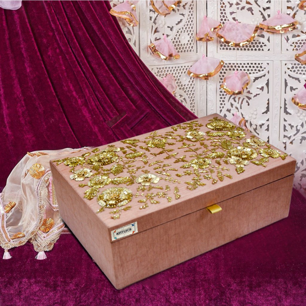 Blush Peach Signature Bridal Trousseau | Made To Order