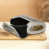 Bohemia-Style Clutch | Silver Colour - ArtFlyck