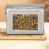 Bohemia-Style Clutch | Silver Colour - ArtFlyck