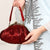 Maroon Cutdana Batua Bag