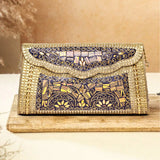 Metallic Premium Clutch | Gold Colour - ArtFlyck