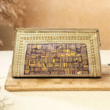 Metallic Premium Clutch | Gold Colour - ArtFlyck