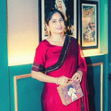 Suede Evening Clutch - ArtFlyck