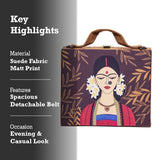 Suede Evening Clutch - ArtFlyck