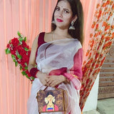 Suede Evening Clutch - ArtFlyck